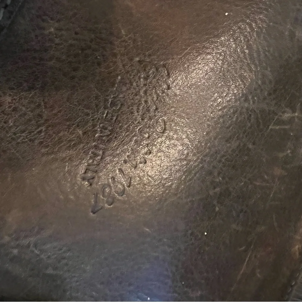 Italian Leather Green Bag From Venice Italy Crossbody
